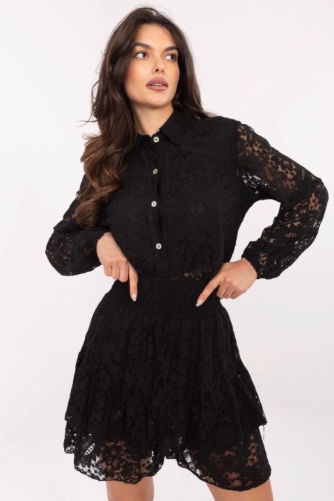 Spodnie Komplet Model MI-KMPL-88691.87 Black - Italy Moda Spodnie Komplet Model MI-KMPL-88691.87 Black - Italy Moda