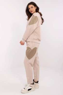 Spodnie Komplet Model MI-KMPL-M6156.98 Dark Beige - Italy Moda