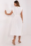 Sukienka Model DHJ-SK-19830.00 Ecru - Italy Moda