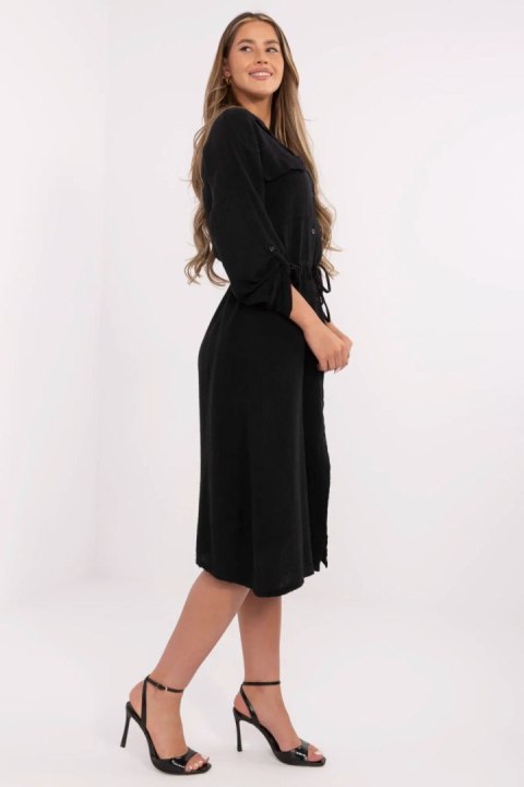 Sukienka Model MI-SK-91166.73 Black - Italy Moda Sukienka Model MI-SK-91166.73 Black - Italy Moda