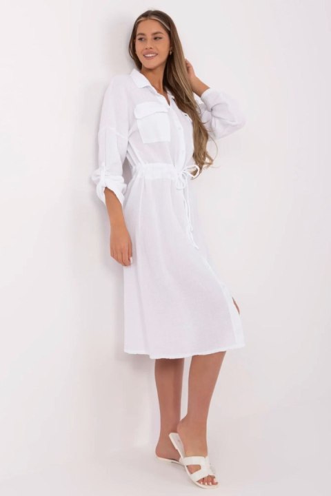 Sukienka Model MI-SK-91166.73 White - Italy Moda Sukienka Model MI-SK-91166.73 White - Italy Moda
