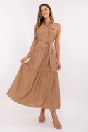 Sukienka Model MI-SK-A5032.70P Camel - Italy Moda