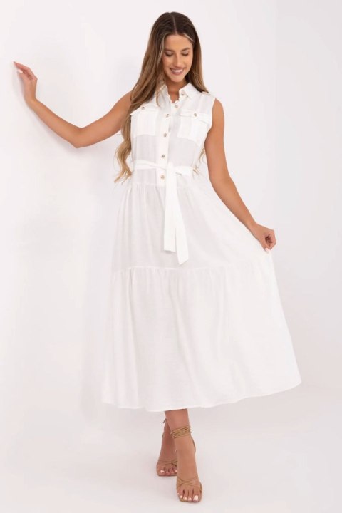 Sukienka Model MI-SK-A5032.70P White - Italy Moda Sukienka Model MI-SK-A5032.70P White - Italy Moda
