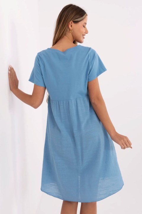 Sukienka Model MO-SK-1005.67 Blue - Italy Moda Sukienka Model MO-SK-1005.67 Blue - Italy Moda
