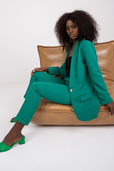 Żakiet Model DHJ-MA-15621.12X Green - Italy Moda Żakiet Model DHJ-MA-15621.12X Green - Italy Moda