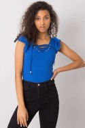 Bluzka Model DHJ-BZ-13301.34P Dark Blue - Italy Moda Hurtownia odzieży on-line, moda damska, bielizna i obuwie dla kobiet - Matt