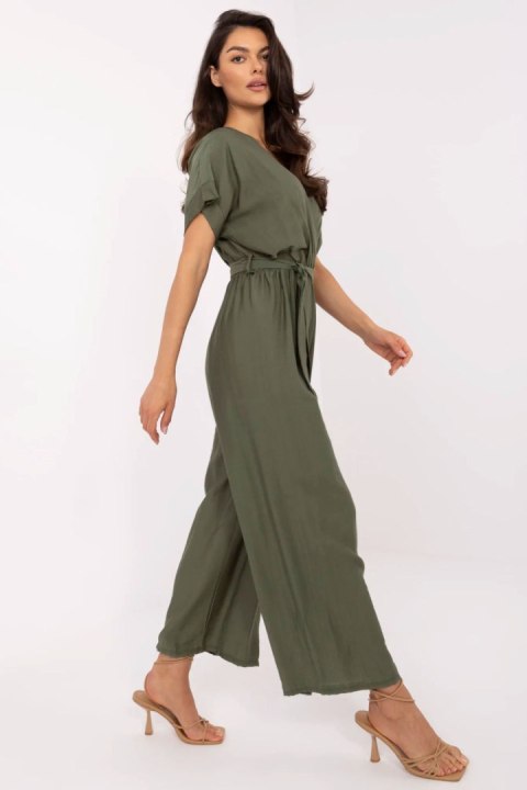 Kombinezon Model DHJ-KO-19077.69 Khaki - Italy Moda Kombinezon Model DHJ-KO-19077.69 Khaki - Italy Moda