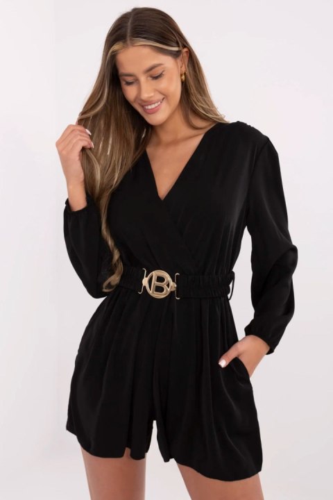 Kombinezon Model MI-KO-T44.70 Black - Italy Moda Kombinezon Model MI-KO-T44.70 Black - Italy Moda