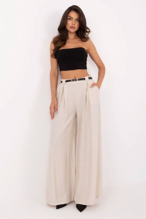 Spodnie Damskie Model MI-SP-A2476.95 Beige - Italy Moda Spodnie Damskie Model MI-SP-A2476.95 Beige - Italy Moda