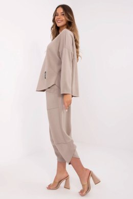 Spodnie Komplet Model MI-KMPL-M56491.09 Dark Beige - Italy Moda