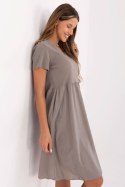 Sukienka Model DHJ-SK-25370.85 Dark Beige - Italy Moda
