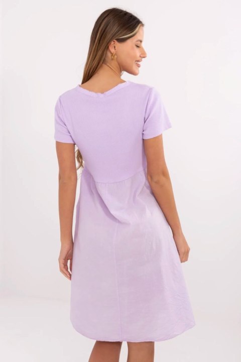 Sukienka Model DHJ-SK-25370.85 Light Violet - Italy Moda Sukienka Model DHJ-SK-25370.85 Light Violet - Italy Moda
