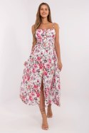 Sukienka Model MI-SK-23817-12.95 White/Pink - Italy Moda