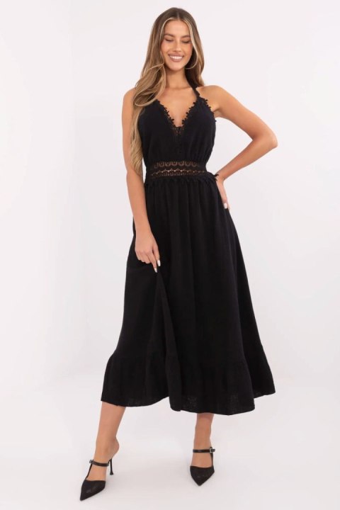 Sukienka Model MI-SK-88573.83 Black - Italy Moda Sukienka Model MI-SK-88573.83 Black - Italy Moda