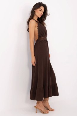 Sukienka Model MI-SK-88573.83 Dark Brown - Italy Moda