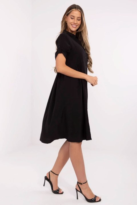 Sukienka Model MI-SK-A2275.09 Black - Italy Moda Sukienka Model MI-SK-A2275.09 Black - Italy Moda