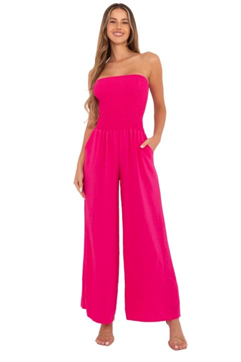 Kombinezon Model MI-KO-271125.80 Fuksja - Italy Moda Kombinezon Model MI-KO-271125.80 Fuksja - Italy Moda