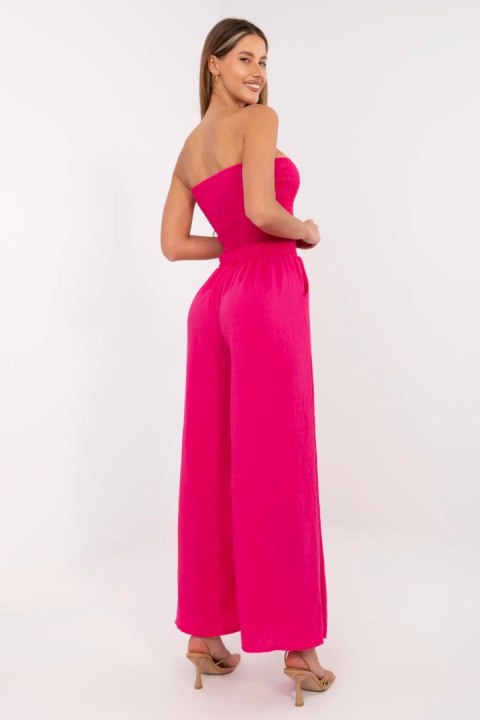 Kombinezon Model MI-KO-271125.80 Fuksja - Italy Moda Kombinezon Model MI-KO-271125.80 Fuksja - Italy Moda