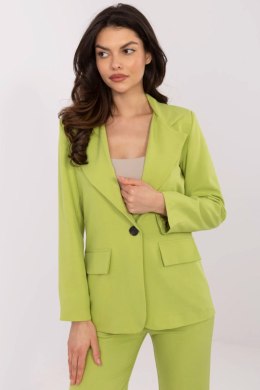 Marynarka Model DHJ-MA-18736.12 Limonka - Italy Moda