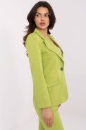 Marynarka Model DHJ-MA-18736.12 Limonka - Italy Moda