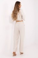 Spodnie Damskie Model MI-SP-6560.73P Light Beige - Italy Moda