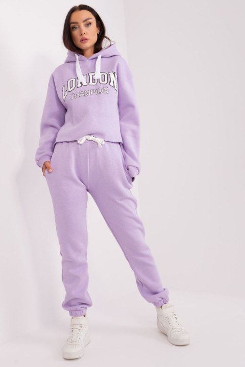 Spodnie Komplet Model EM-KMPL-720.01 Light Violet - Ex Moda Spodnie Komplet Model EM-KMPL-720.01 Light Violet - Ex Moda