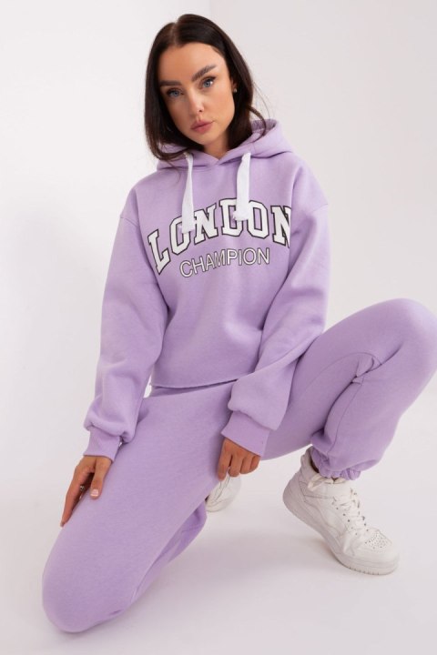 Spodnie Komplet Model EM-KMPL-720.01 Light Violet - Ex Moda Spodnie Komplet Model EM-KMPL-720.01 Light Violet - Ex Moda