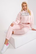 Spodnie Komplet Model EM-KMPL-720.01 White/Pink - Ex Moda