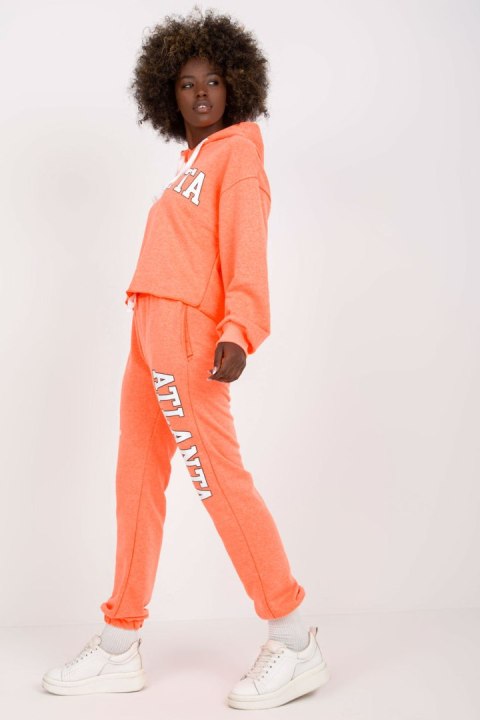 Spodnie Komplet Model EM-KMPL-734.35P Fluo Orange - Ex Moda Spodnie Komplet Model EM-KMPL-734.35P Fluo Orange - Ex Moda
