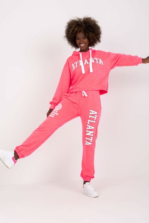 Spodnie Komplet Model EM-KMPL-734.35P Fluo Pink - Ex Moda Spodnie Komplet Model EM-KMPL-734.35P Fluo Pink - Ex Moda