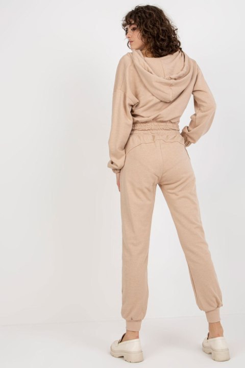 Spodnie Komplet Model EM-KMPL-747.06P Beige - Ex Moda Spodnie Komplet Model EM-KMPL-747.06P Beige - Ex Moda