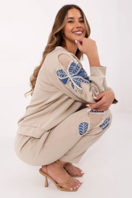 Spodnie Komplet Model MI-KMPL-271678.28 Dark Beige - Italy Moda