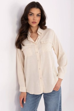 Koszula Damska Model NM-KS-JK62612.82 Beige - NM