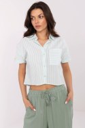 Koszula Damska Model NM-KS-KA-01148.50P White/Green - NM