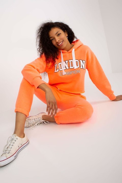 Spodnie Komplet Model EM-KMPL-720.01 Fluo Orange - Ex Moda Spodnie Komplet Model EM-KMPL-720.01 Fluo Orange - Ex Moda