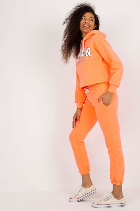 Spodnie Komplet Model EM-KMPL-720.01 Fluo Orange - Ex Moda Spodnie Komplet Model EM-KMPL-720.01 Fluo Orange - Ex Moda