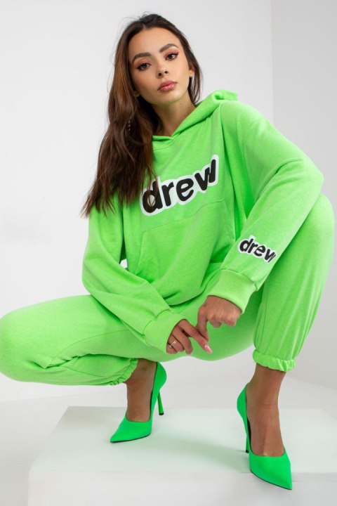 Spodnie Komplet Model EM-KMPL-727.05X Fluo Green - Ex Moda Spodnie Komplet Model EM-KMPL-727.05X Fluo Green - Ex Moda