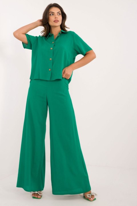 Spodnie Komplet Model LK-KMPL-509714.20 Green - Lakerta Spodnie Komplet Model LK-KMPL-509714.20 Green - Lakerta