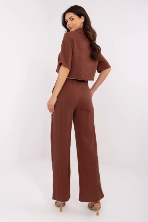 Spodnie Komplet Model NM-KMPL-JK62597.19P Brown - NM Spodnie Komplet Model NM-KMPL-JK62597.19P Brown - NM