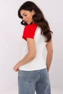 Tshirt Damski Model NM-TS-V7940.17 White/Red - NM