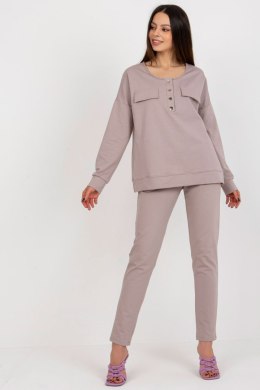Spodnie Komplet Model LK-KMPL-509315.06 Dark Beige - Lakerta