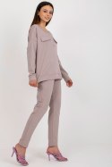 Spodnie Komplet Model LK-KMPL-509315.06 Dark Beige - Lakerta