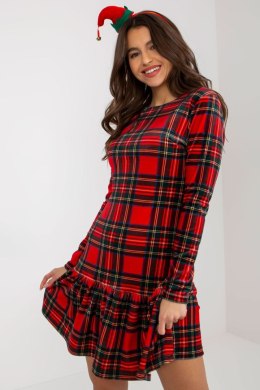 Sukienka Model RP-SK-8219.86 Black/Red - Rue Paris