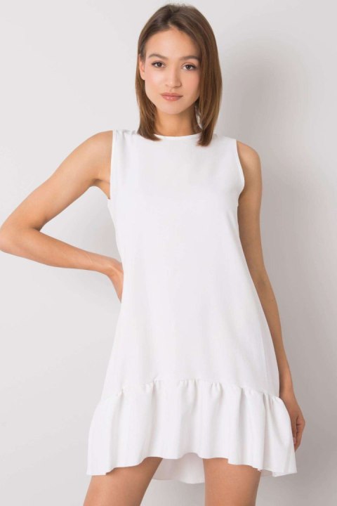 Sukienka Model WN-SK-701.81 White - Rue Paris Sukienka Model WN-SK-701.81 White - Rue Paris