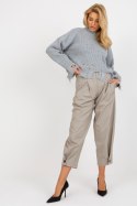 Sweter Damski Model LC-SW-0373.95P Grey - Rue Paris