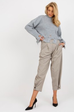 Sweter Damski Model LC-SW-0373.95P Grey - Rue Paris