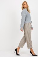 Sweter Damski Model LC-SW-0373.95P Grey - Rue Paris