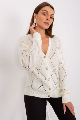 Sweter Damski Model LC-SW-A10-1.23X Ecru - Rue Paris Hurtownia odzieży on-line, moda damska, bielizna i obuwie dla kobiet - Matt