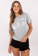 Tshirt Damski Model 157-TS-0086.59P Grey - Rue Paris