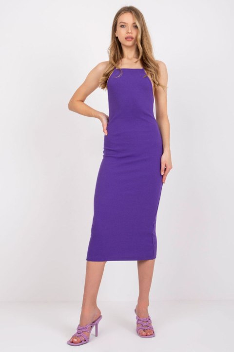 Sukienka Model RV-SK-7562.20X Dark Violet - Rue Paris Sukienka Model RV-SK-7562.20X Dark Violet - Rue Paris